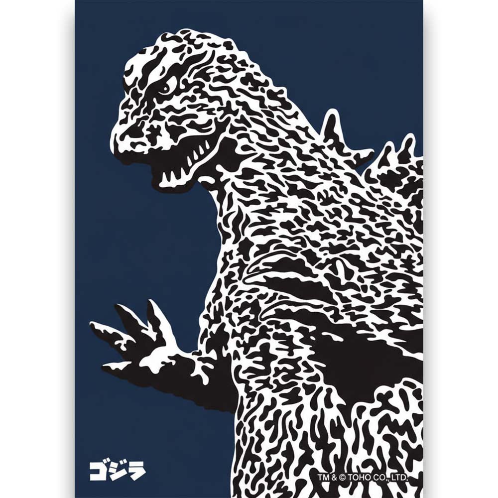 GODZILLA - Godzilla & Japanese traditional crafts / 越前和紙ポスター / ゴジラ